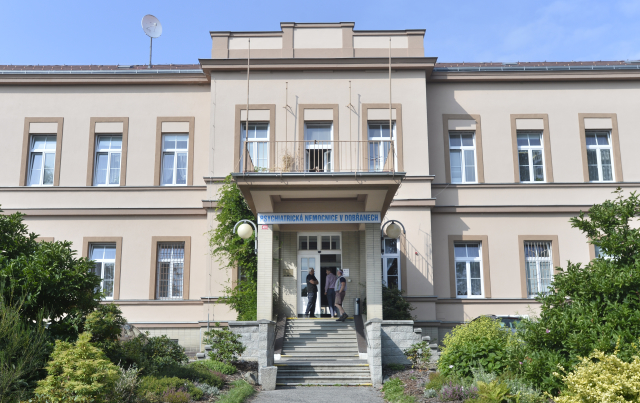 Psychiatrická léčebna v Dobřanech. Psychiatrická léčebna v Dobřanech.