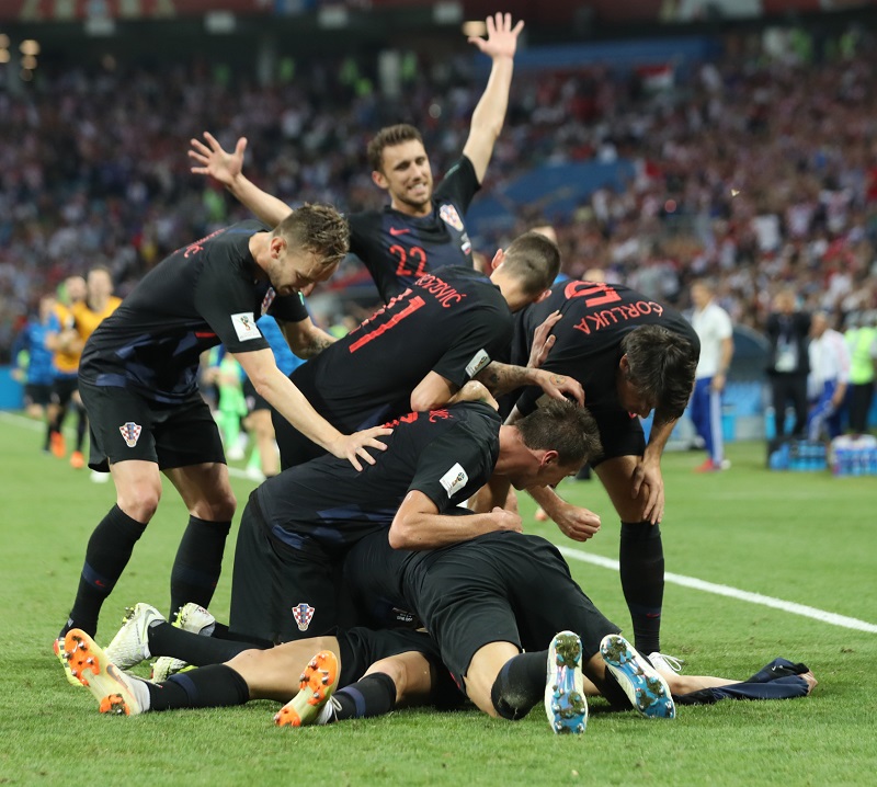 Chorvatsko se raduje z postupu do semifinále.