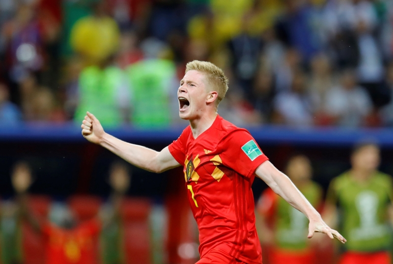 Belgický záložník Kevin De Bruyne dal nejdůležitější gól v národním dresu.