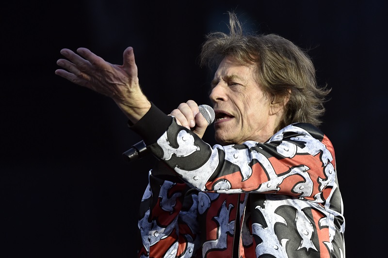 Zpěvák legendární skupiny Rolling Stones Mick Jagger.