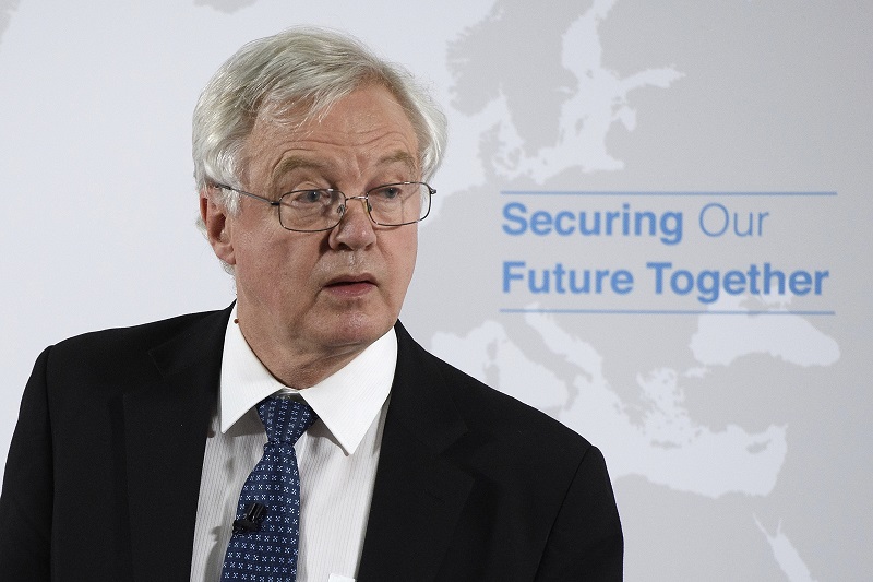 Bývalý ministr pro brexit David Davis.