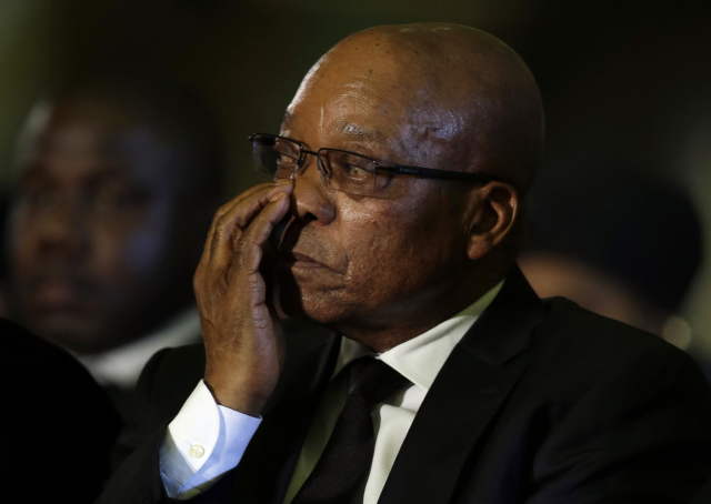 Jihoafrický exprezident Jacob Zuma. Jihoafrický exprezident Jacob Zuma.