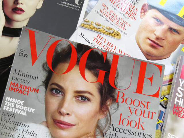 Módní časopis Vogue.