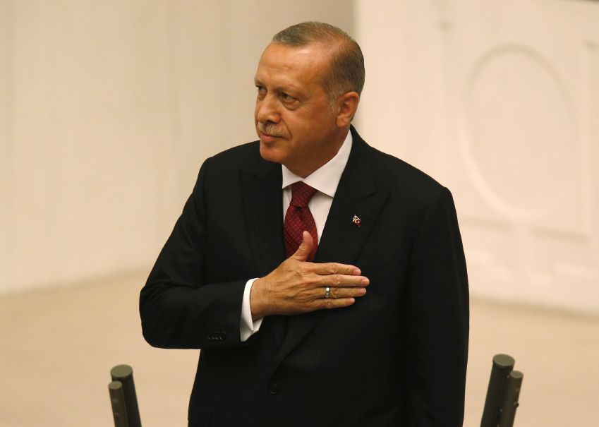 Turecký prezident Recep Tayyip Erdogan.