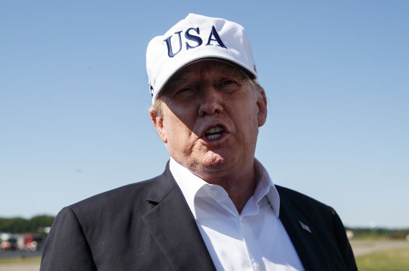 Americký prezident Donald Trump. Americký prezident Donald Trump.