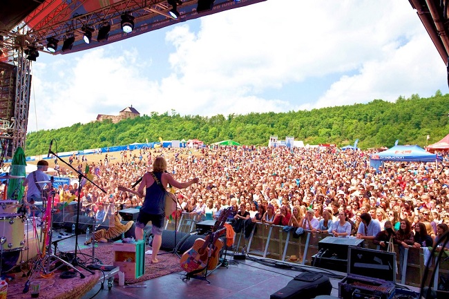 Snímek z festivalu Hrady CZ. Snímek z festivalu Hrady CZ.