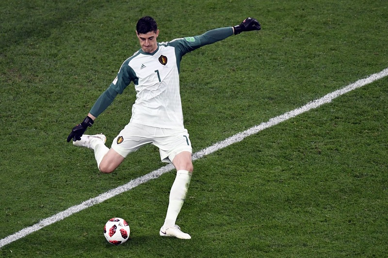 Belgický gólman Thibaut Courtois zkritizoval hru Francie. Nelíbil se mu ani výkon sudího.