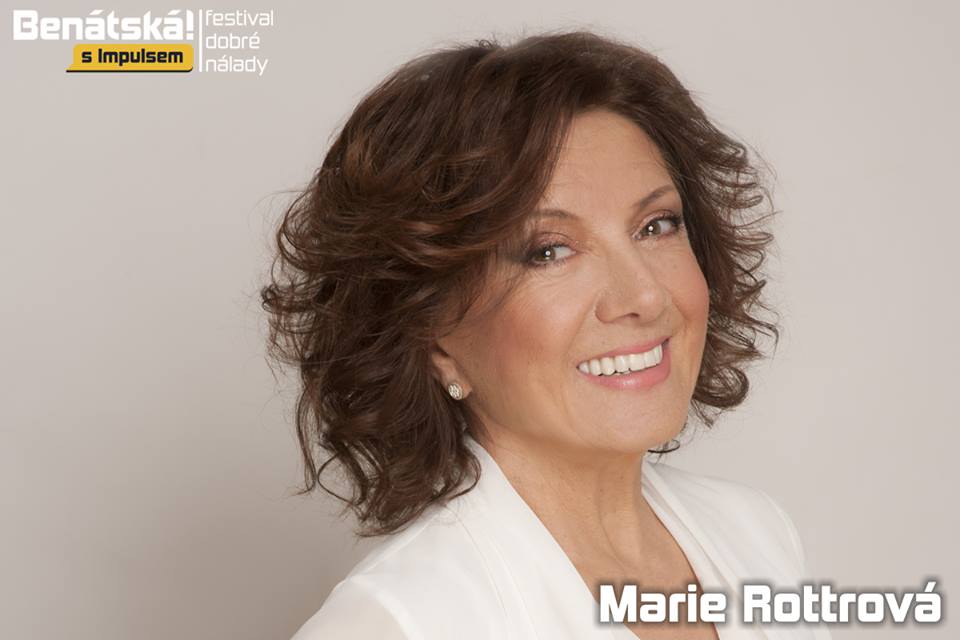 Zpěvačka Marie Rottrová.