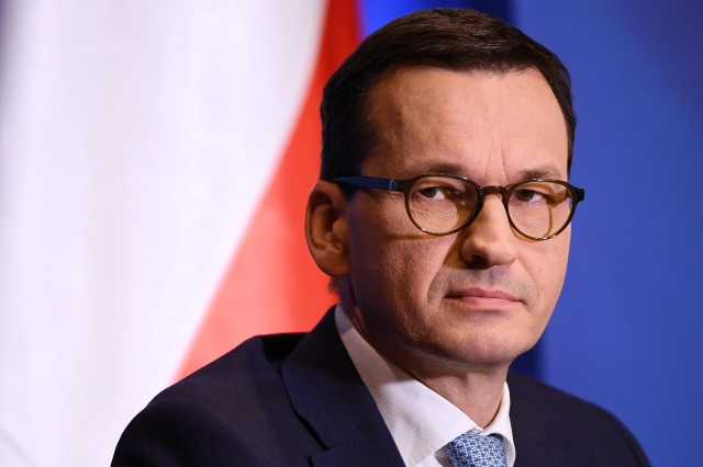 Polský premiér Mateusz Morawiecki.