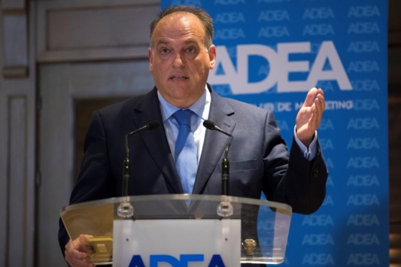 Šéf La Ligy Javier Tebas.