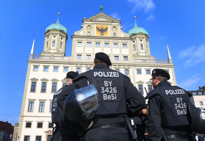 Německá policie. 