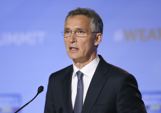 Generální tajemník NATO Jens Stoltenberg.