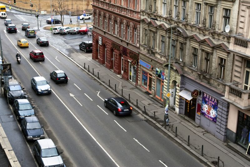 Koněvova ulice, Praha Žižkov.