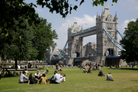 Tower Bridge.