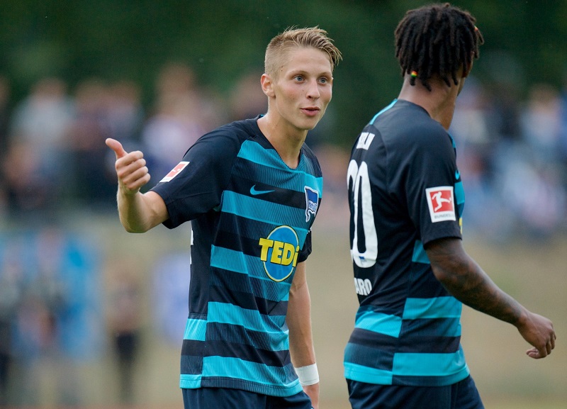Fotbalisté Herthy Berlín se připravují na novou sezonu.
