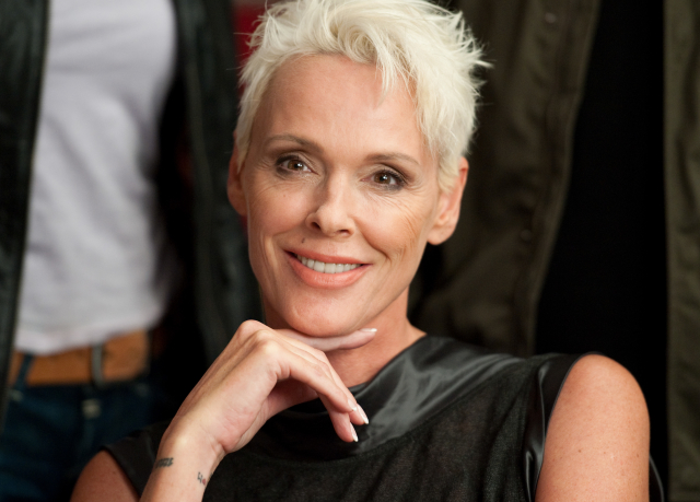 Dánská herečka Brigitte Nielsenová.