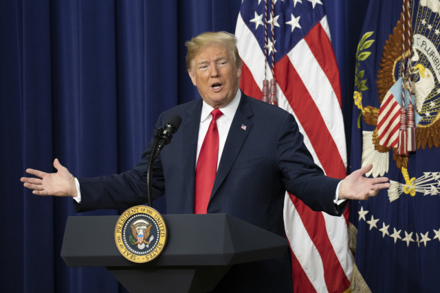 Prezident Donald Trump. 