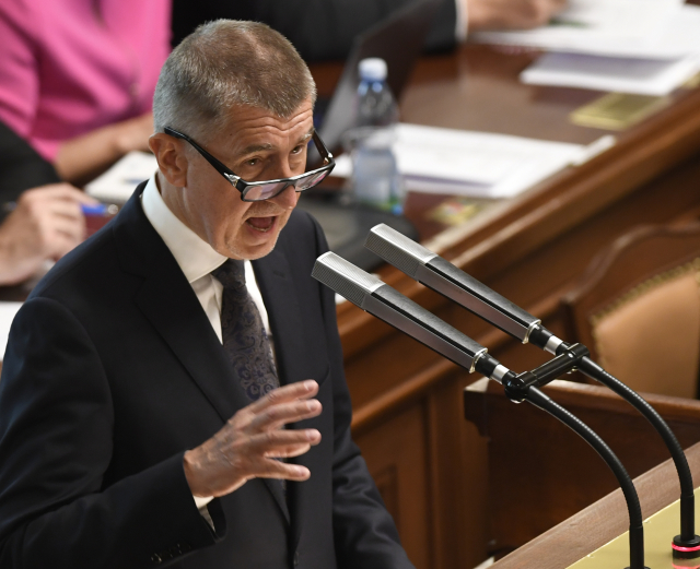 Andrej Babiš, předseda hnutí ANO.