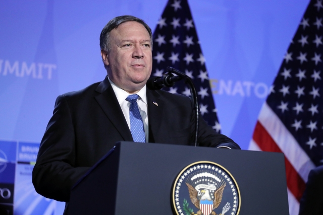 Americký ministr zahraničí Mike Pompeo.