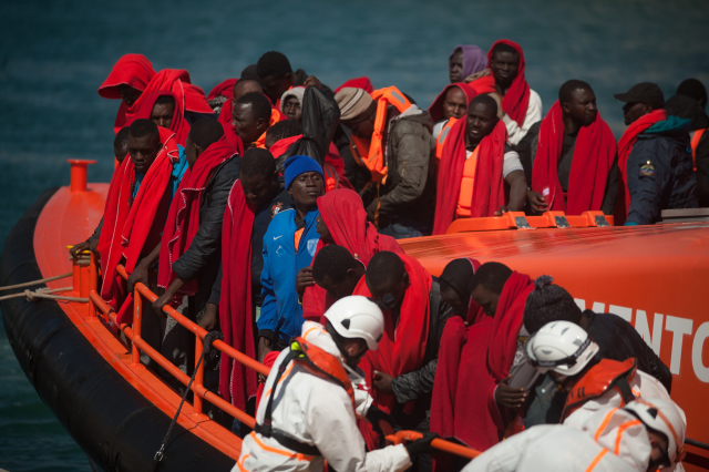 Migranti dorazili do španělského přístavu.