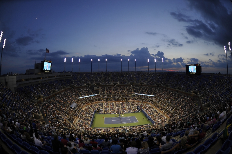Areál ve Flushing Meadows, kde se koná US Open (ilustrační foto).