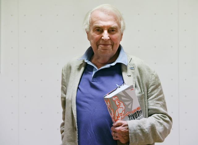 Spisovatel Pavel Kohout.