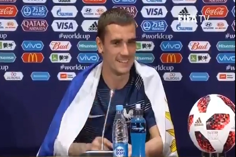 Antoine Griezmann byl uruguayským prezidentem pozván na návštěvu jihoamerické země.