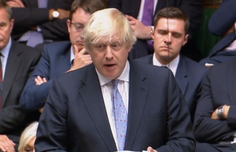 Britský exministr zahraničí Boris Johnson.