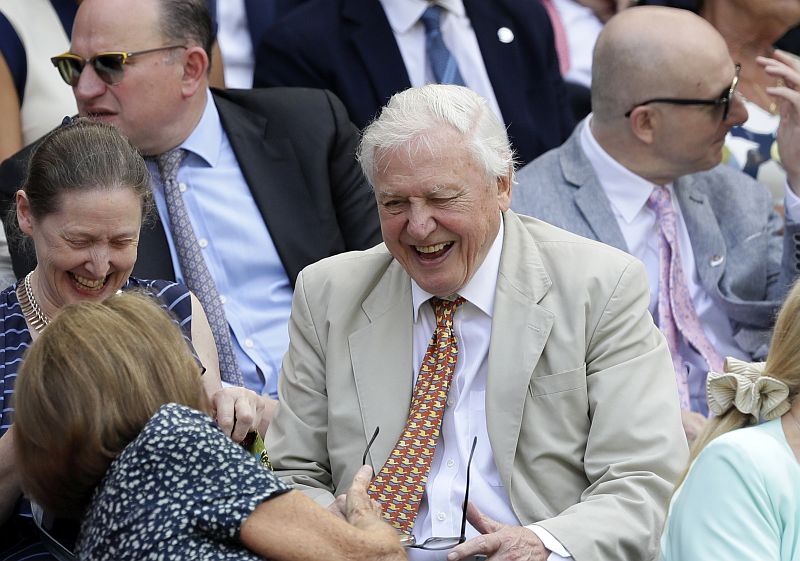 Britský přírodovědec a filmař David Attenborough.