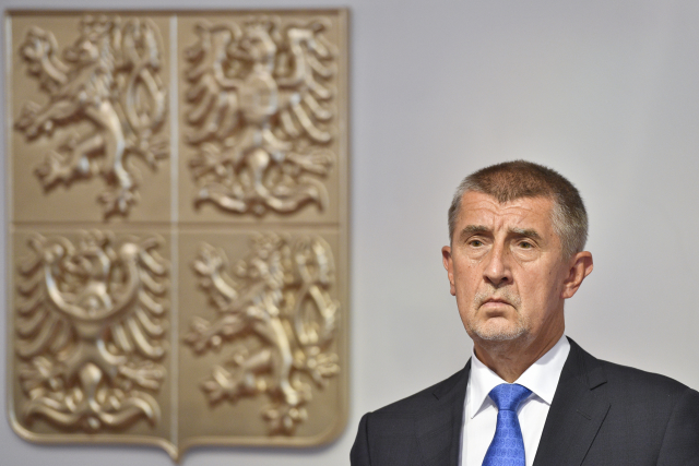 Premiér Andrej Babiš. 