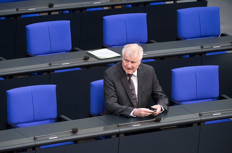 Předseda CSU Horst Seehofer.