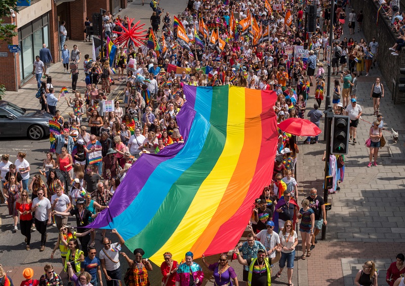 Pochod LGBT komunity (ilustrační foto). 