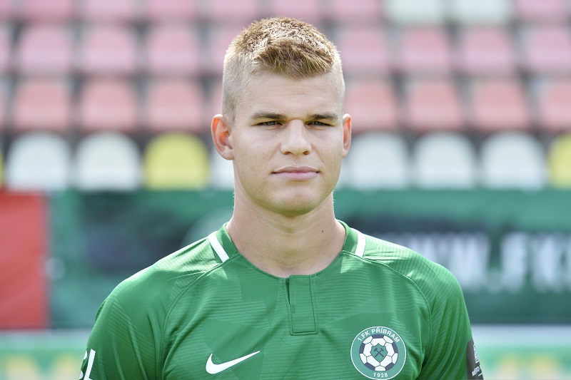 Martin Nový už v dresu středočeské Příbrami.