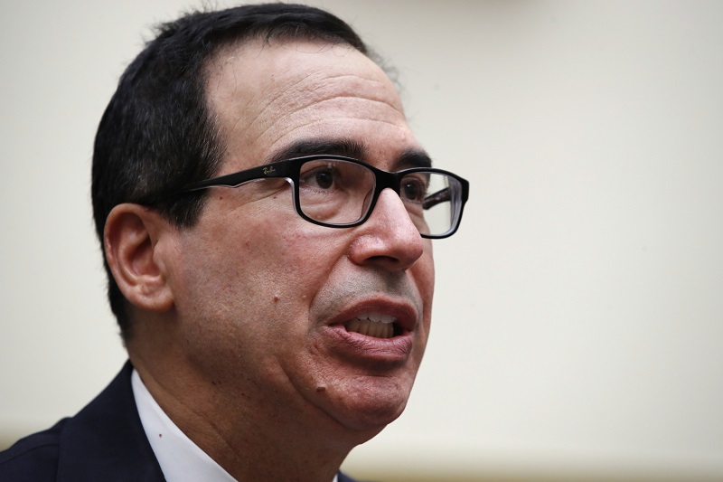 Americký ministr financí Steven Mnuchin.
