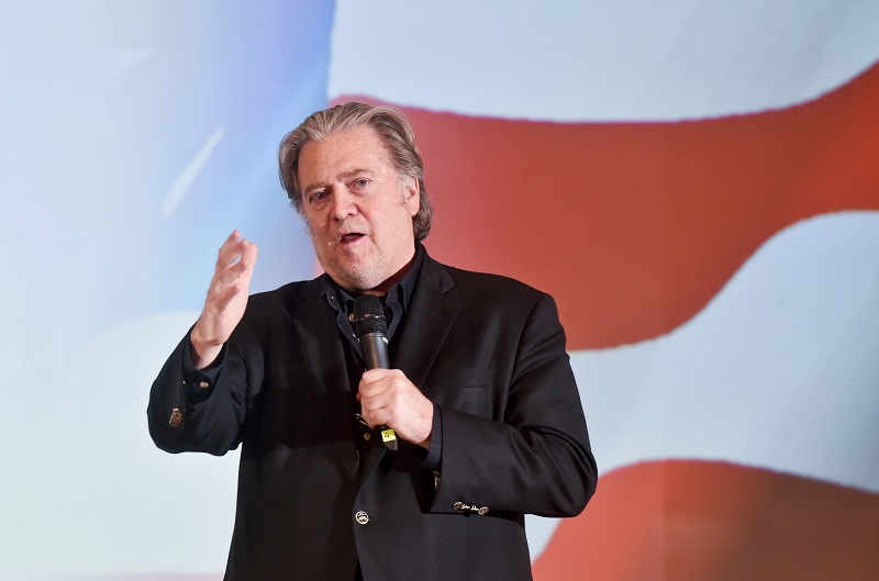 Bývalý poradce amerického prezidenta Steve Bannon.