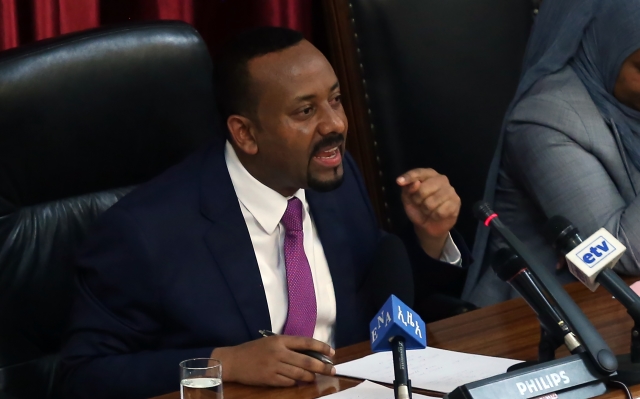 Etiopský premiér Ahmed Abiy.