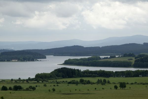 Lipenská nádrž.