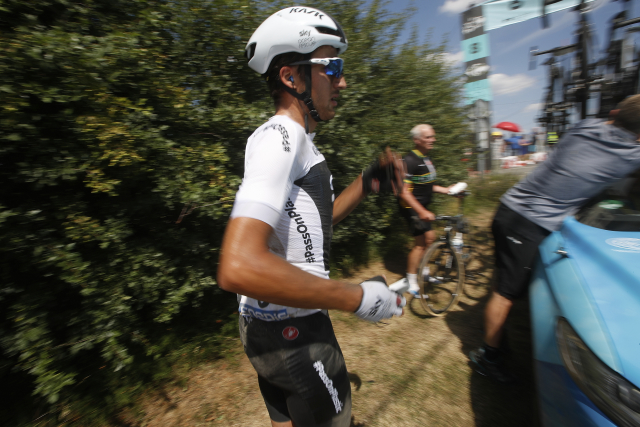 Italský hříšník Gianni Moscon.