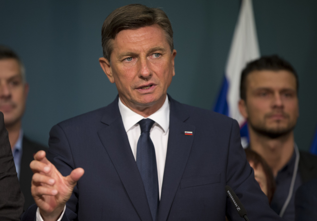 Slovinský prezident Borut Pahor.