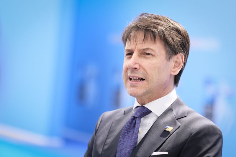 Italský premiér Giuseppe Conte.