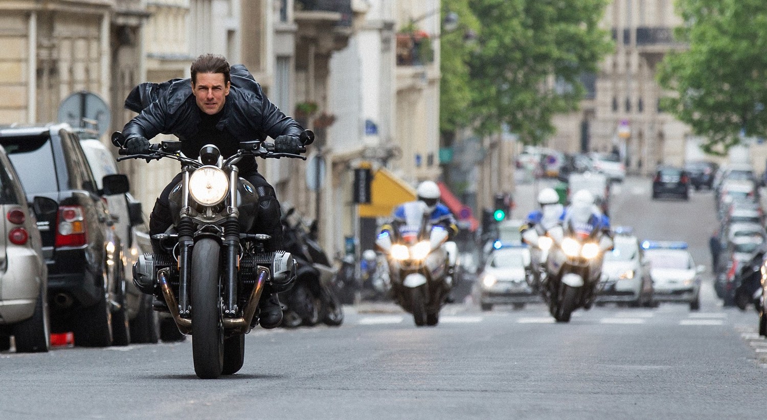 Tom Cruise jako Ethan Hunt v Mission: Impossible - Fallout.