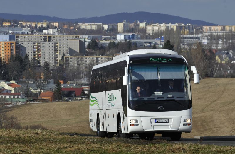 Autobus společnosti BusLine.