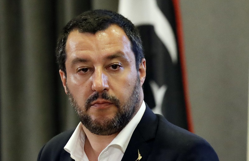 Italský ministr vnitra Matteo Salvini.