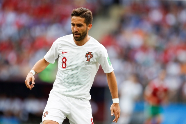 Joao Moutinho v dresu portugalské reprezentace.