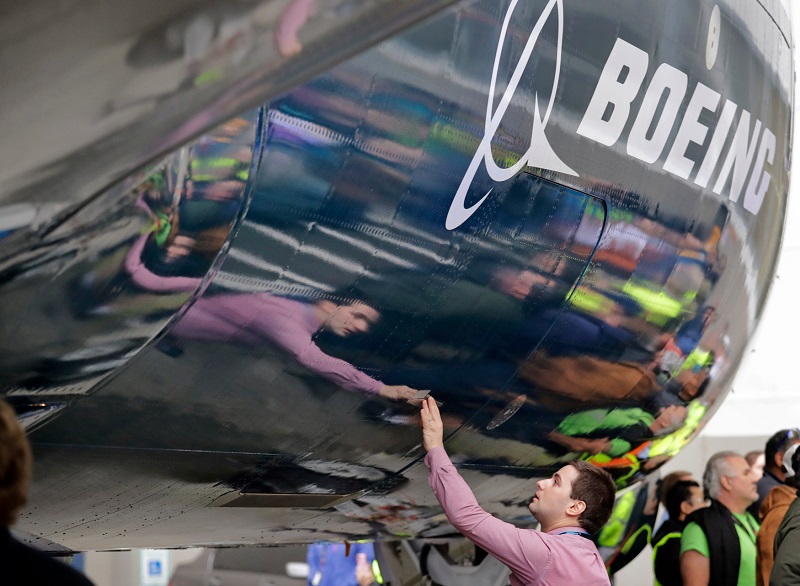 Boeing zvýšil svůj zisk o čtvrtinu.