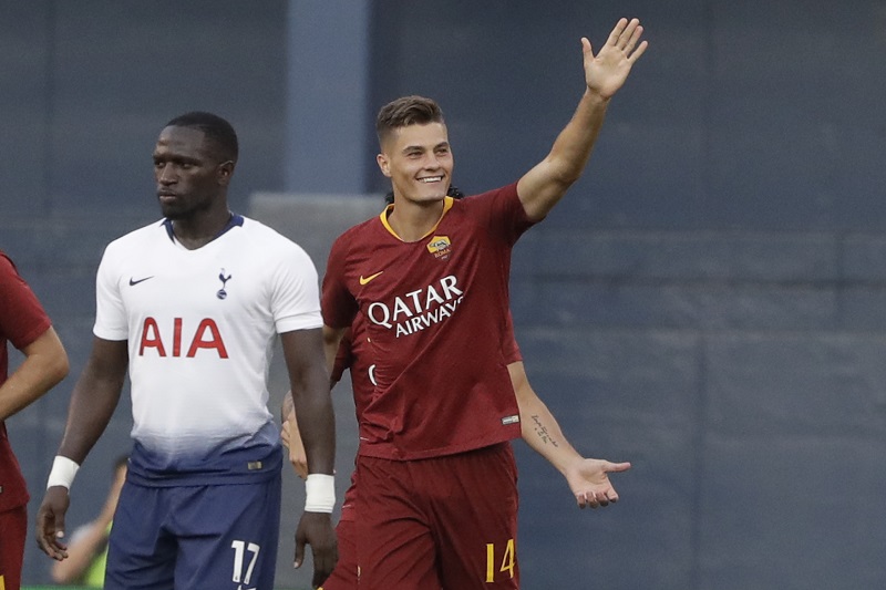 Český útočník Patrik Schick se gólově prosadil i proti Tottenhamu.