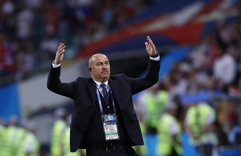 Stanislav Čerčesov na MS, kde byl s domácí reprezentací úspěšný. 