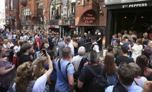 Liverpoolský klubu The Cavern.