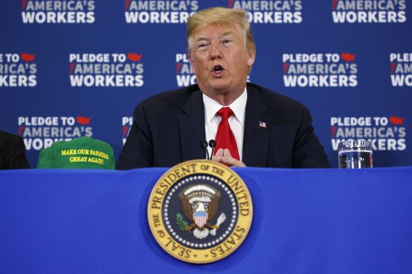 Americký prezident Donald Trump.