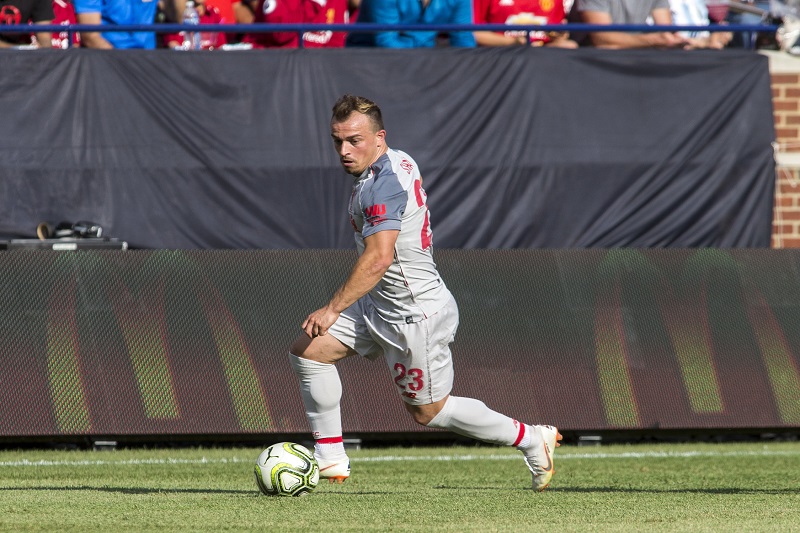 Švýcarský záložník Xherdan Shaqiri prožil v dresu Liverpoolu povedenou premiéru.